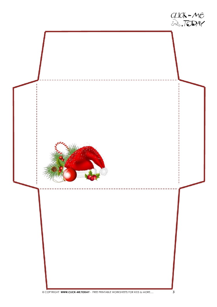 32+ Printable Envelope For Christmas Images Printables Collection