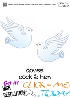 Farm animal flashcards Doves Card of Doves