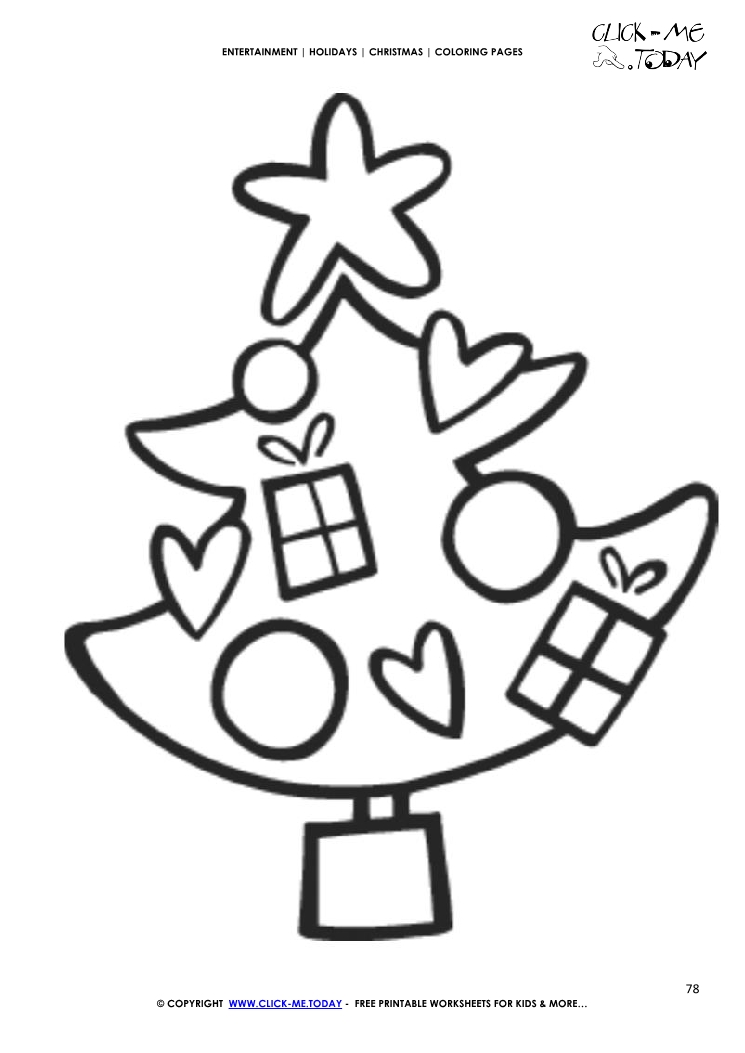 Free Cute Decorated Christmas Tree Coloring Page Christmas 78 Kawaii is colorful, so these cute kawaii coloring pages should be a lot of fun! free cute decorated christmas tree