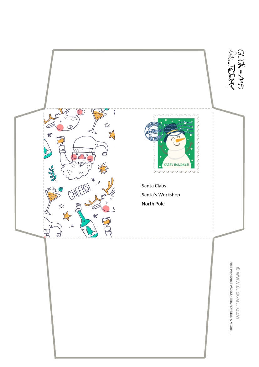 FREE FUNNY LETTER TO SANTA FOR TEENAGERS - PDF