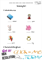 Grammar Exercises With Pictures - Indefinite Article 3