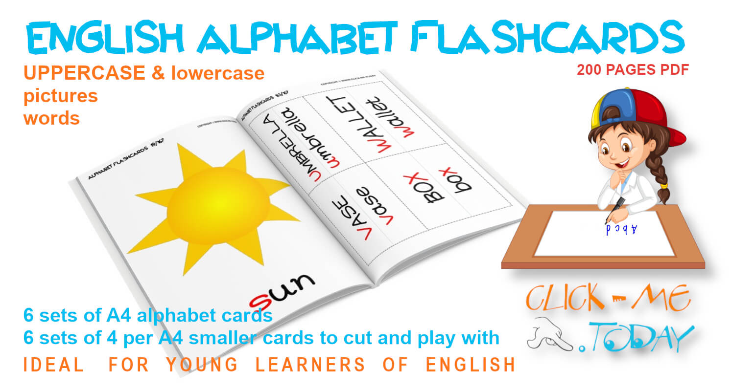 ENGLISH ALPHABET FLASHCARDS PDF