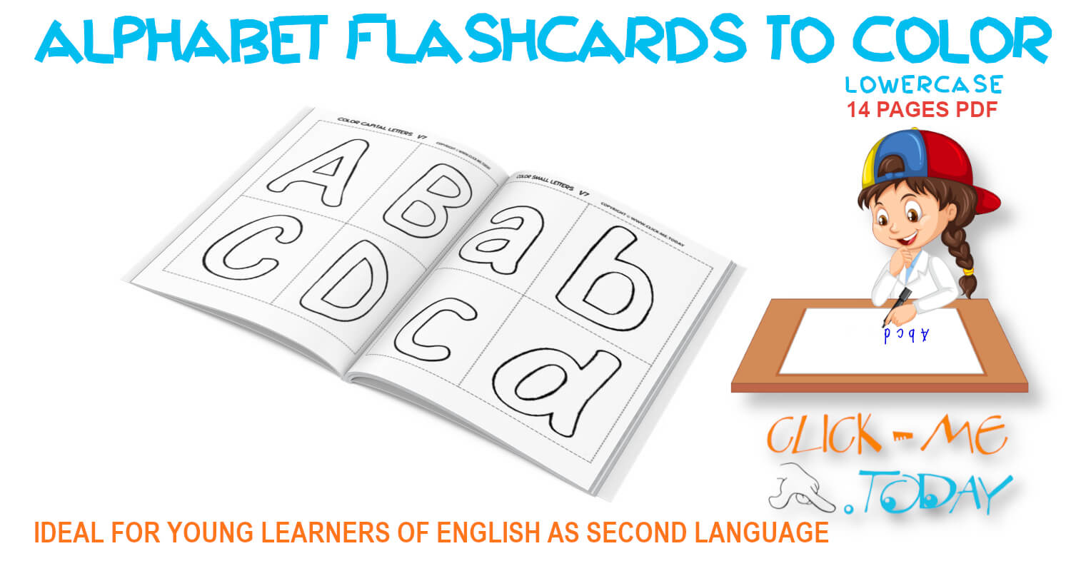 FREE PRINTABLE ENGLISH ALPHABET FLASHCARDS TO COLOR PDF