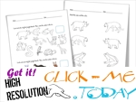 Free Printable Jungle Animals Worksheets - Activities for Jungle Animals
