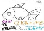 Coloring page Fish - Color picture of Fish