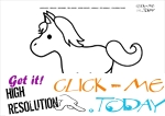 Coloring page Foal - Color picture of Foal