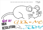 Coloring page Mouse - Color picture of Mouse