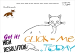 Example coloring page Fox vixen - Color Fox picture