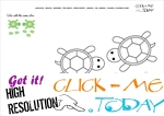Example coloring page Turtles - Color picture of Turtles